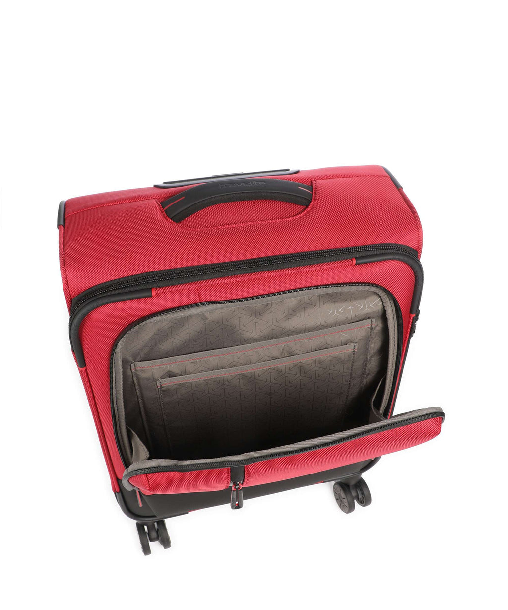 Travelite Crosslite 5.0 Spinner (4 wheels) red