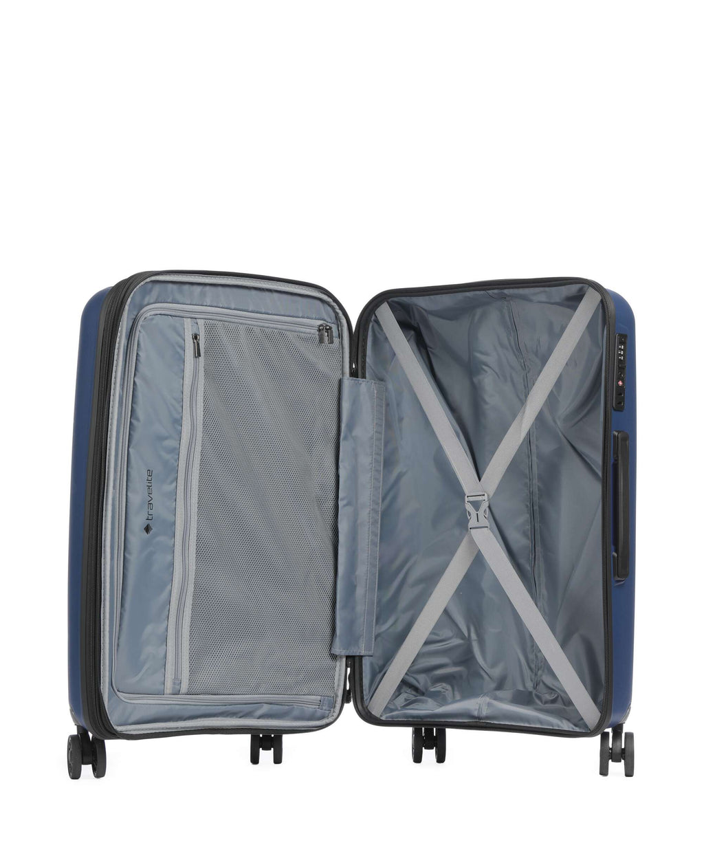 Travelite Skymate Suitcase set (4 wheels) navy