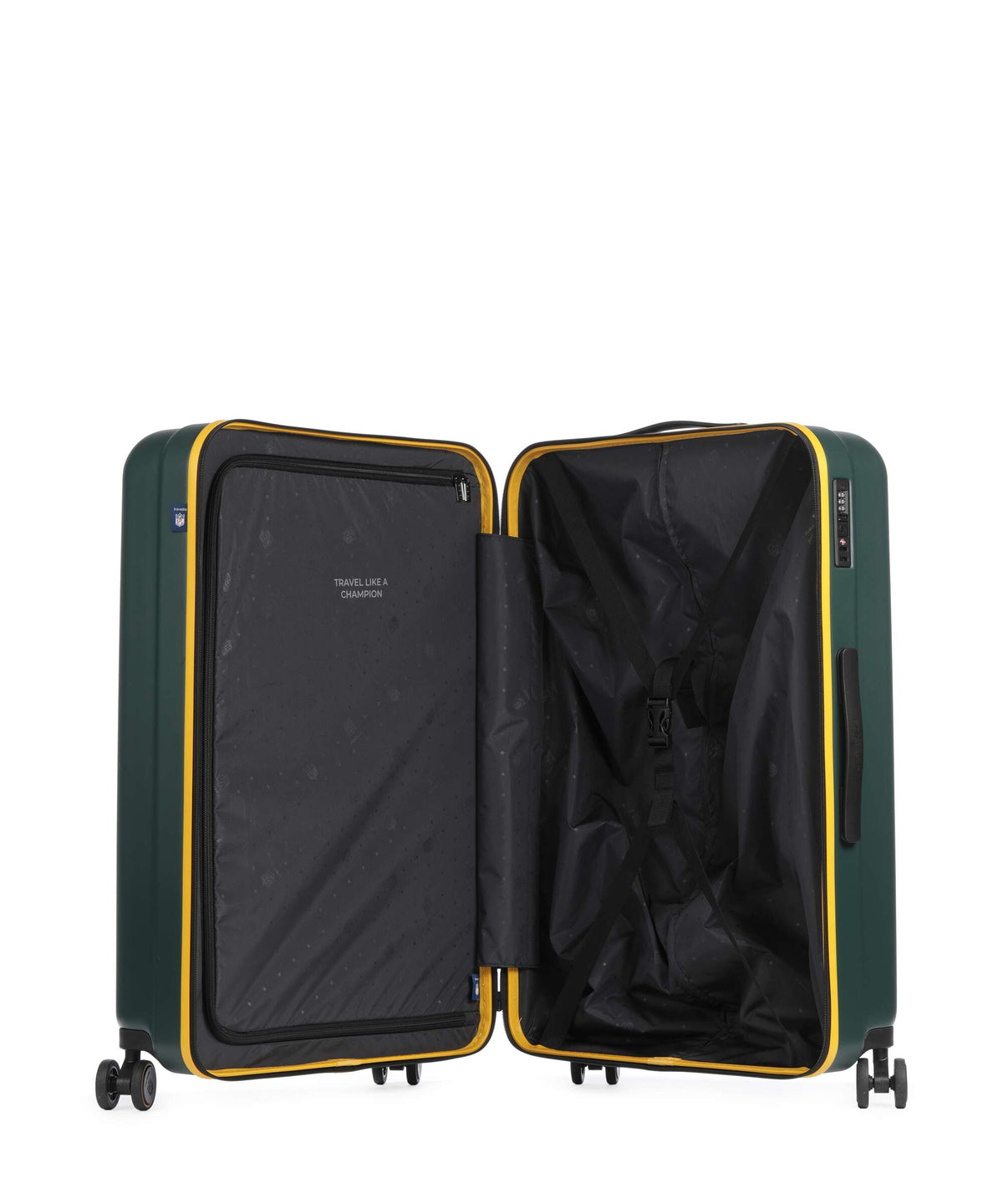 Travelite NFL Spinner (4 wheels) green bay packers