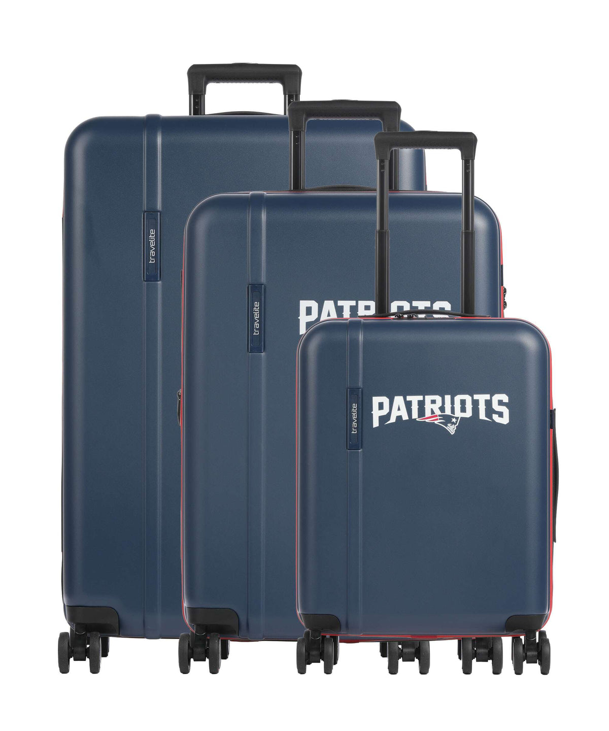 Travelite NFL Suitcase set (4 wheels) new england patriots