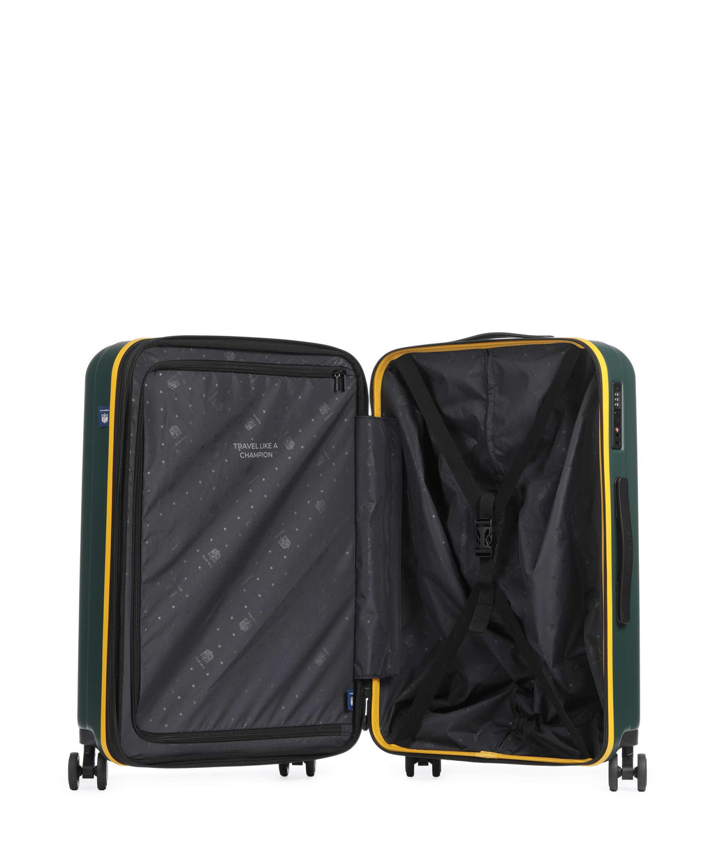 Travelite NFL Suitcase set (4 wheels) green bay packers
