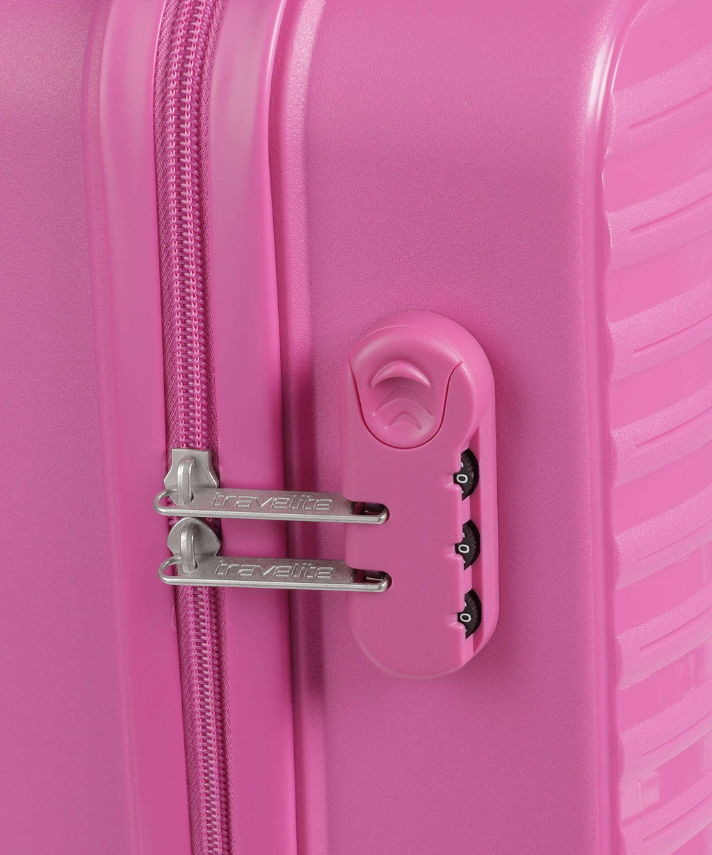 Travelite Pacific Spinner (4 wheels) pink