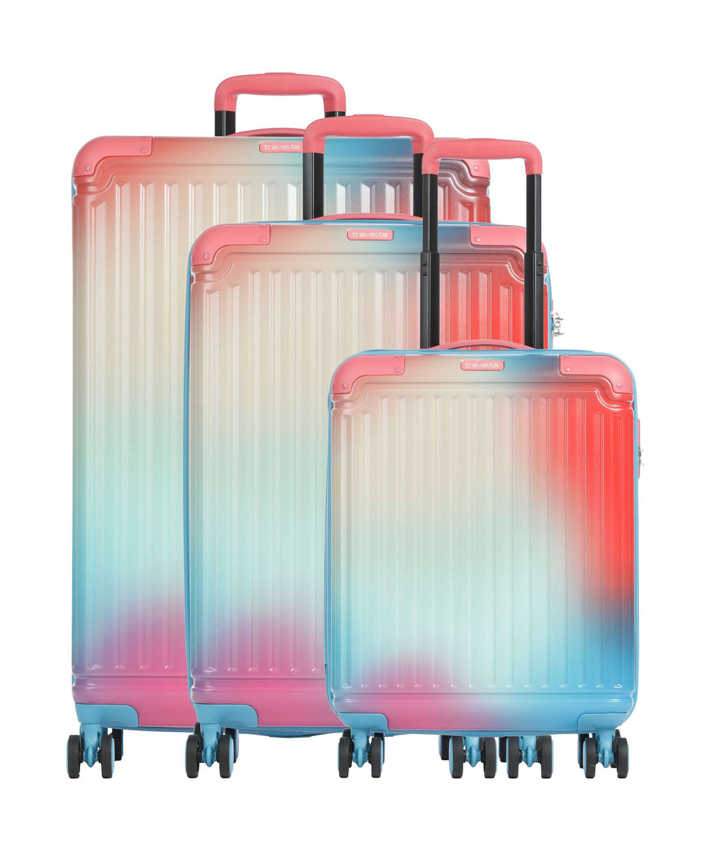 Travelite Cruise Suitcase set (4 wheels) multicolor