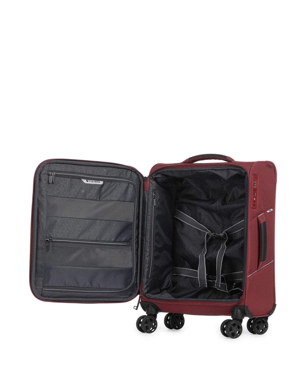 Travelite Skaii Spinner (4 wheels) red