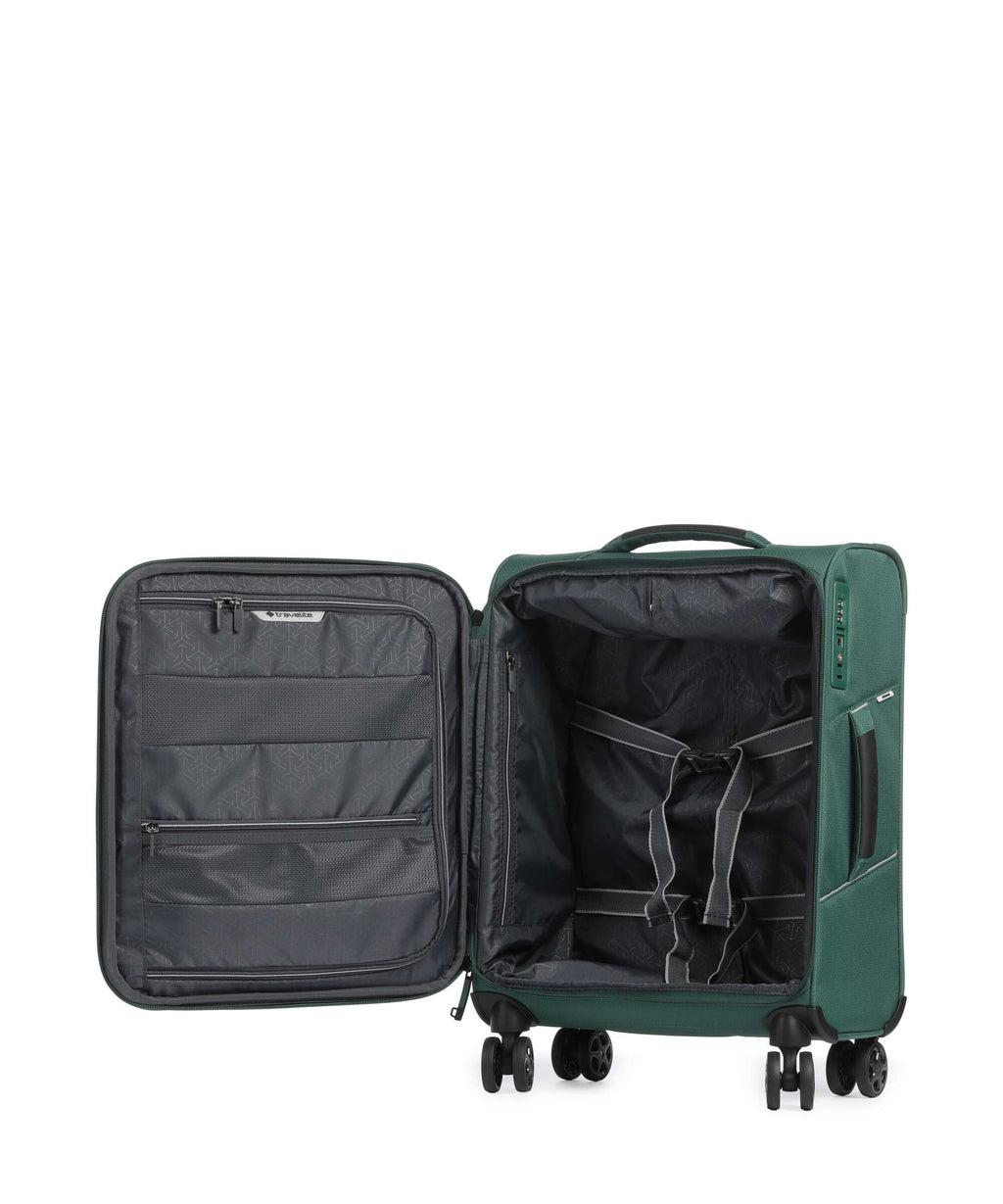 Travelite Skaii Spinner (4 wheels) green