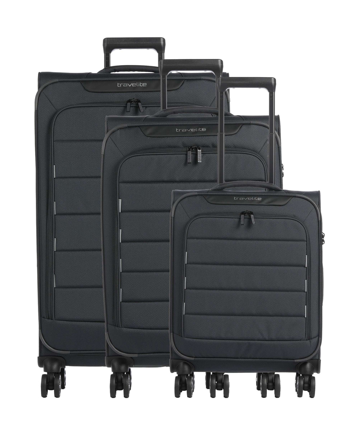 Travelite Skaii Suitcase set (4 wheels) anthracite