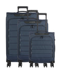 Travelite Skaii Suitcase set (4 wheels) navy
