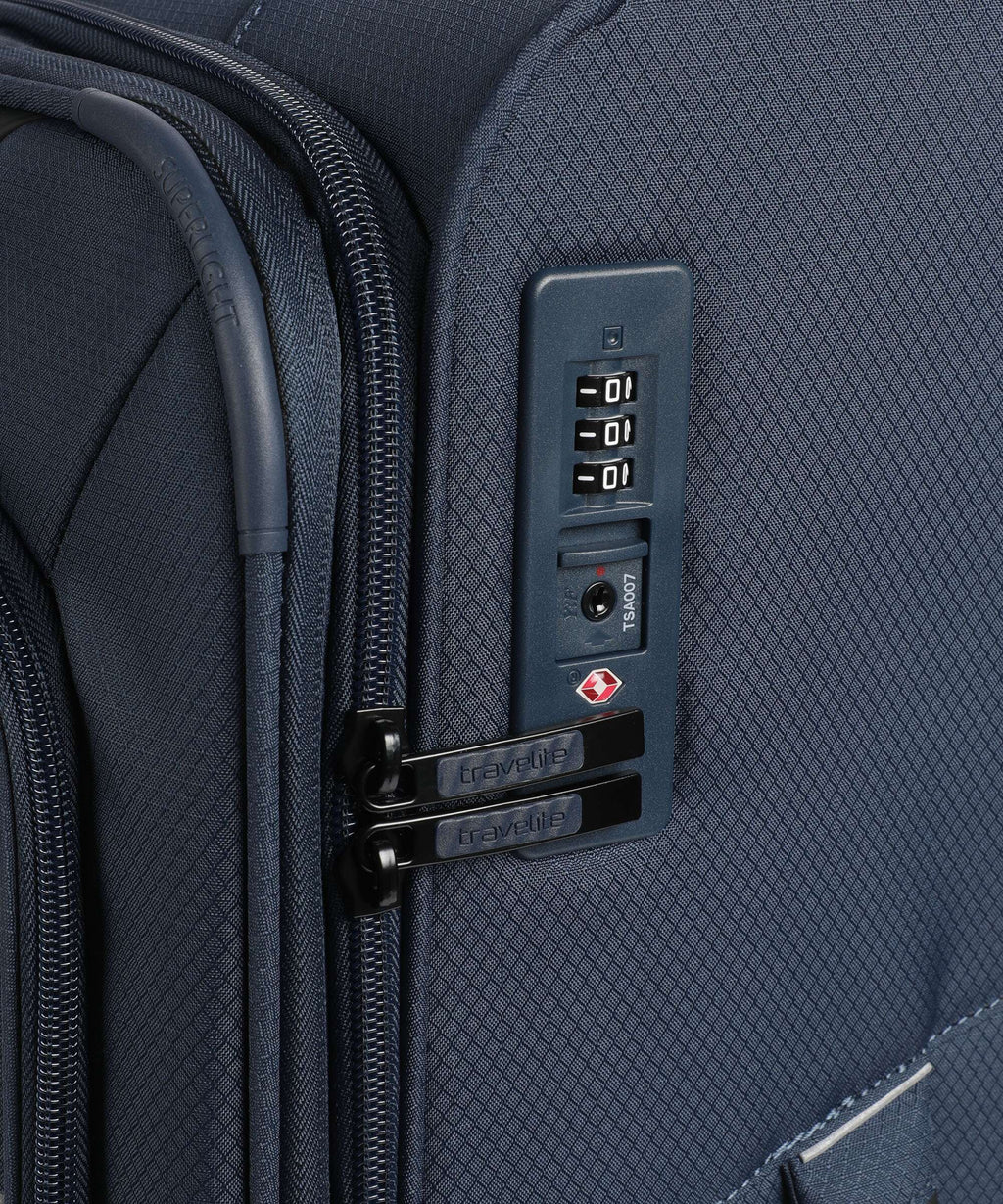 Travelite Skaii Suitcase set (4 wheels) navy