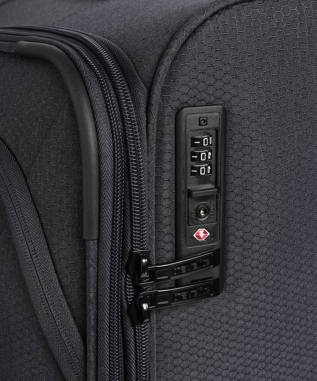 Travelite Kick Off Suitcase set (4 wheels) anthracite