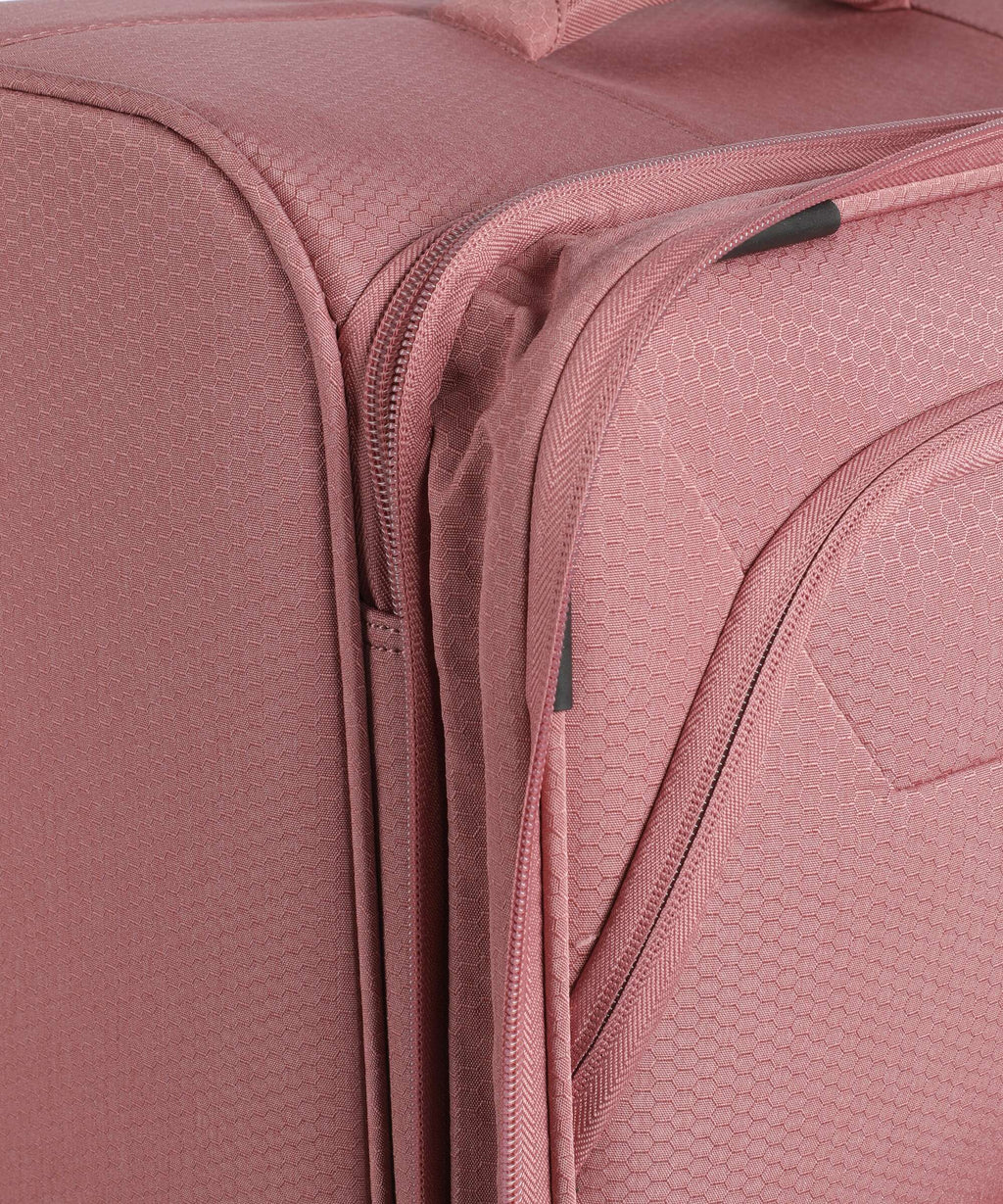 Travelite Kick Off Suitcase set (4 wheels) blush