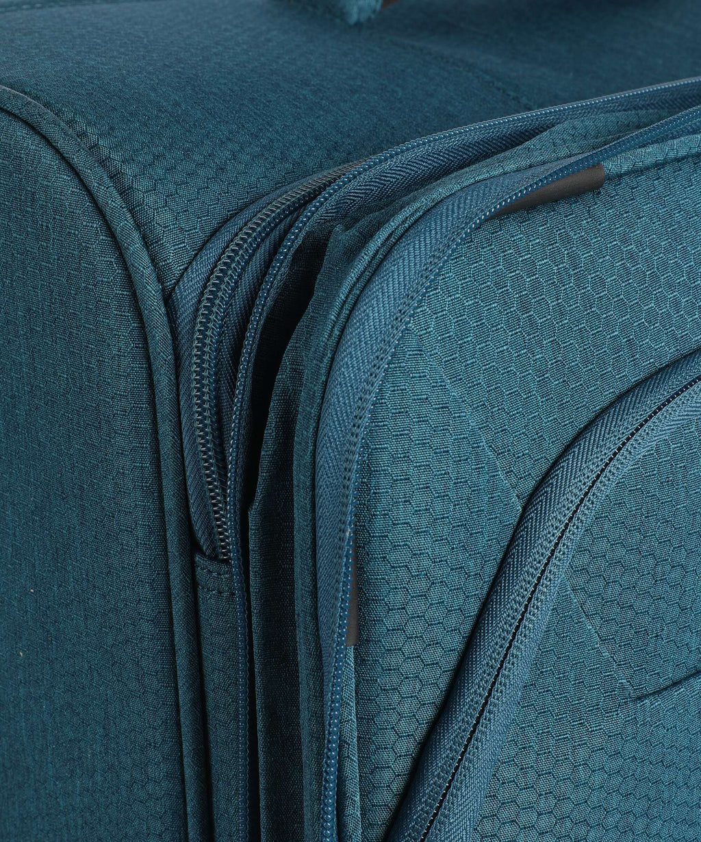 Travelite Kick Off Suitcase set (4 wheels) petrol