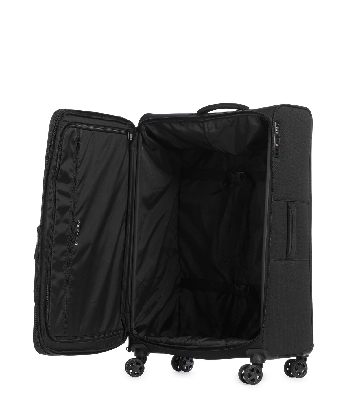 Travelite Kick Off Spinner (4 wheels) black