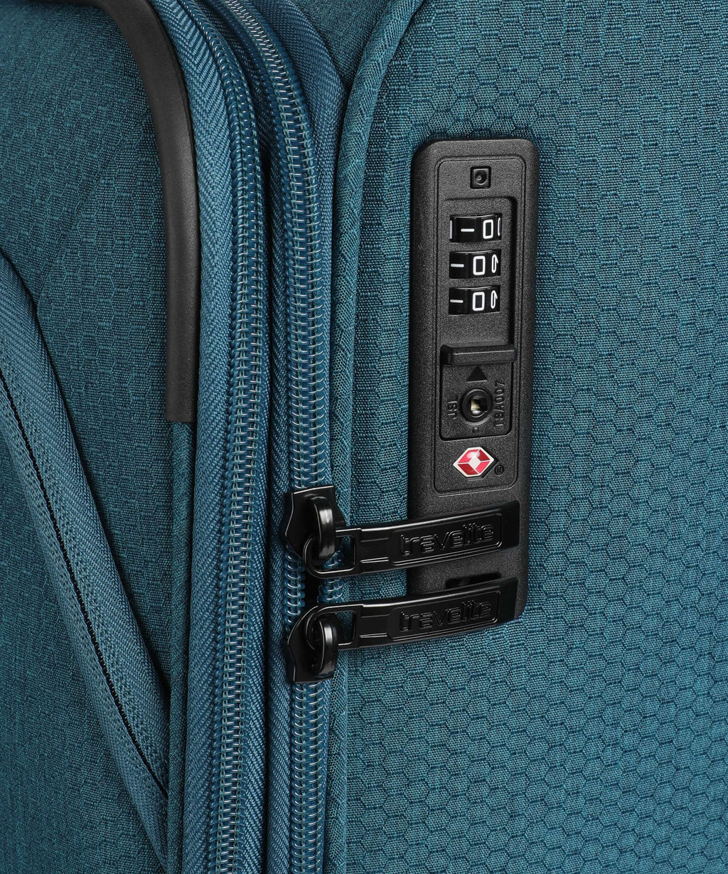 Travelite Kick Off Spinner (4 wheels) petrol