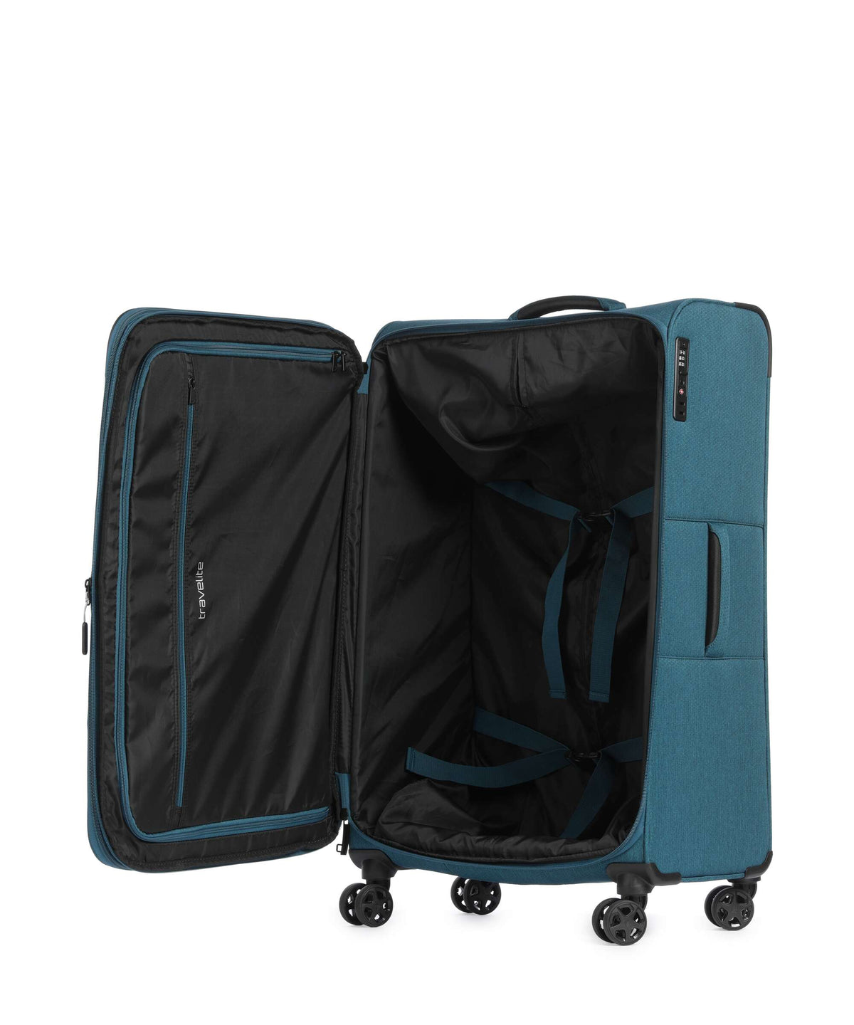 Travelite Kick Off Spinner (4 wheels) petrol
