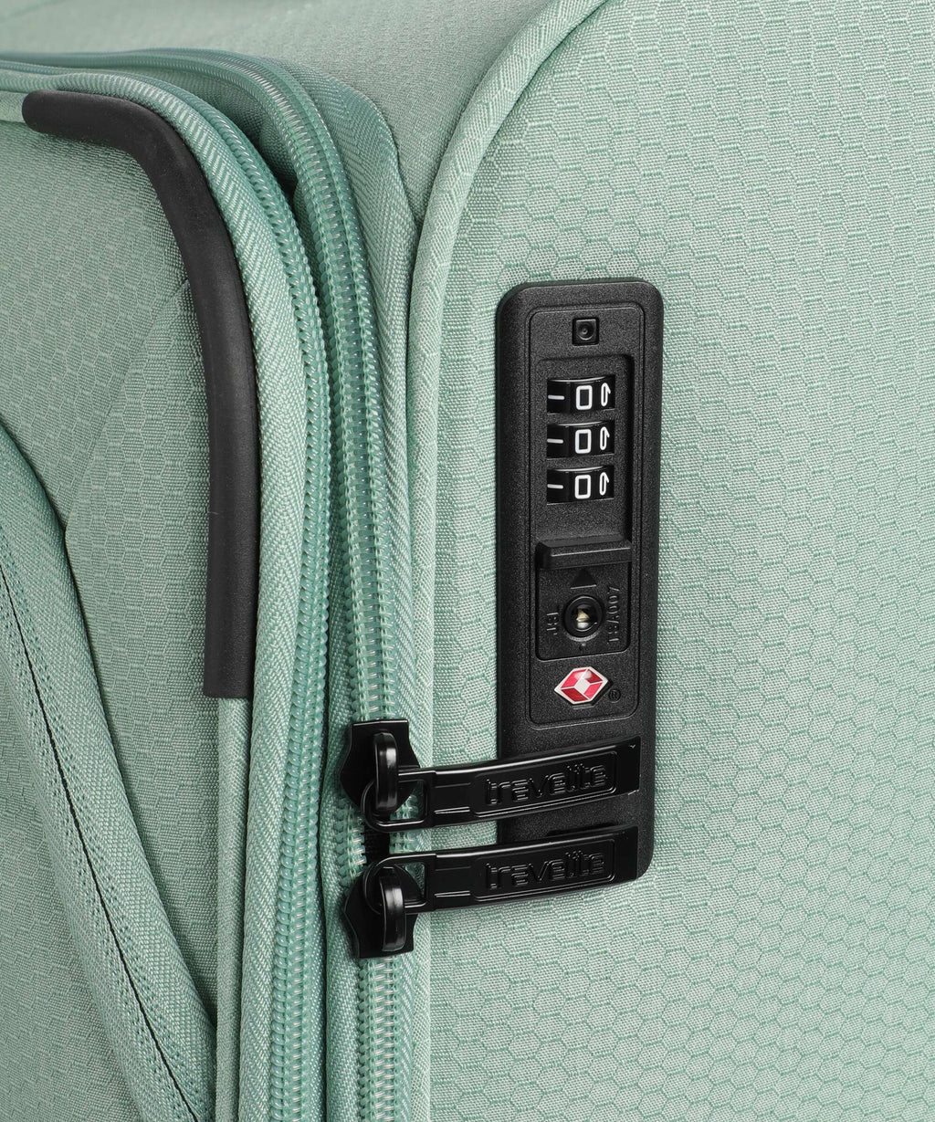 Travelite Kick Off Spinner (4 wheels) sage green