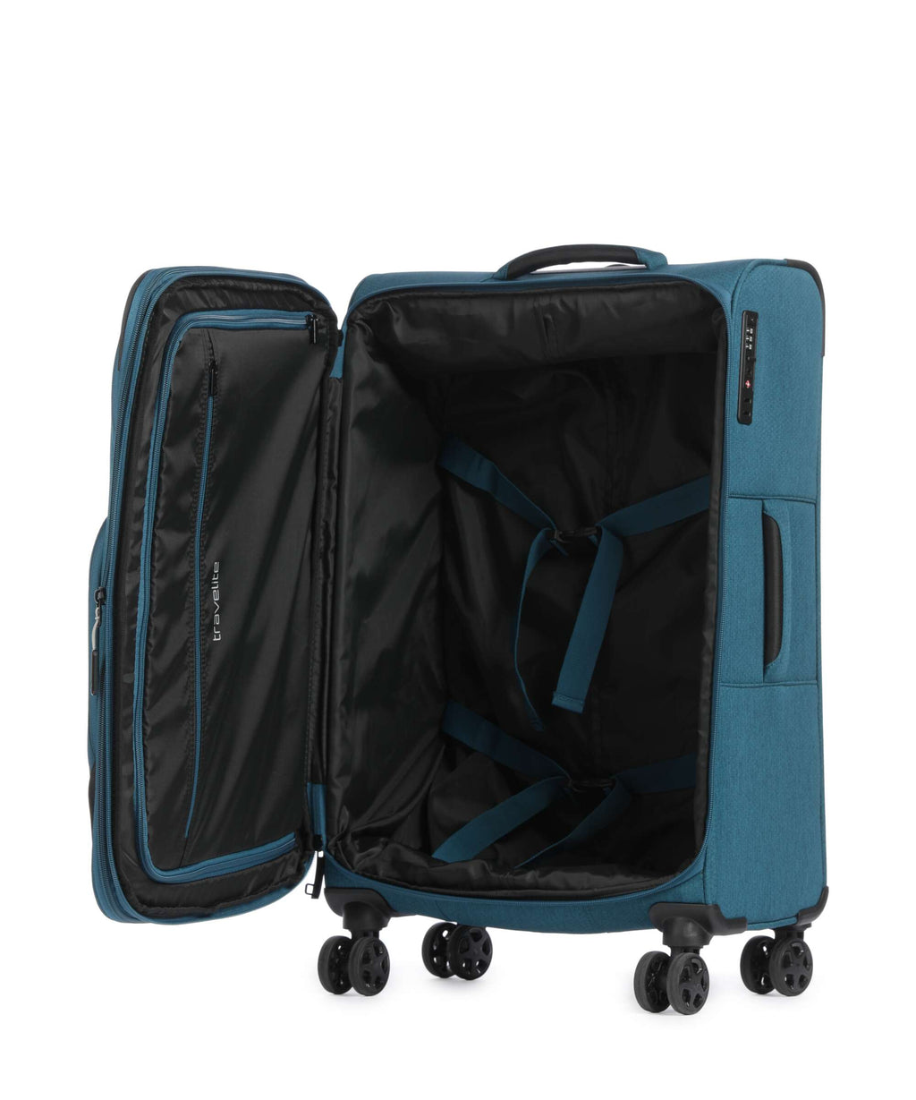 Travelite Kick Off Spinner (4 wheels) petrol