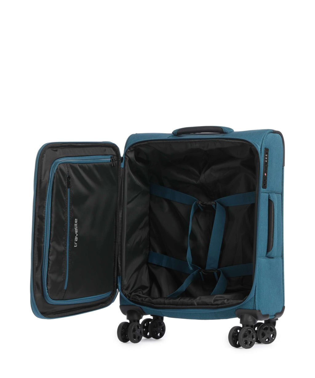 Travelite Kick Off Spinner (4 wheels) petrol