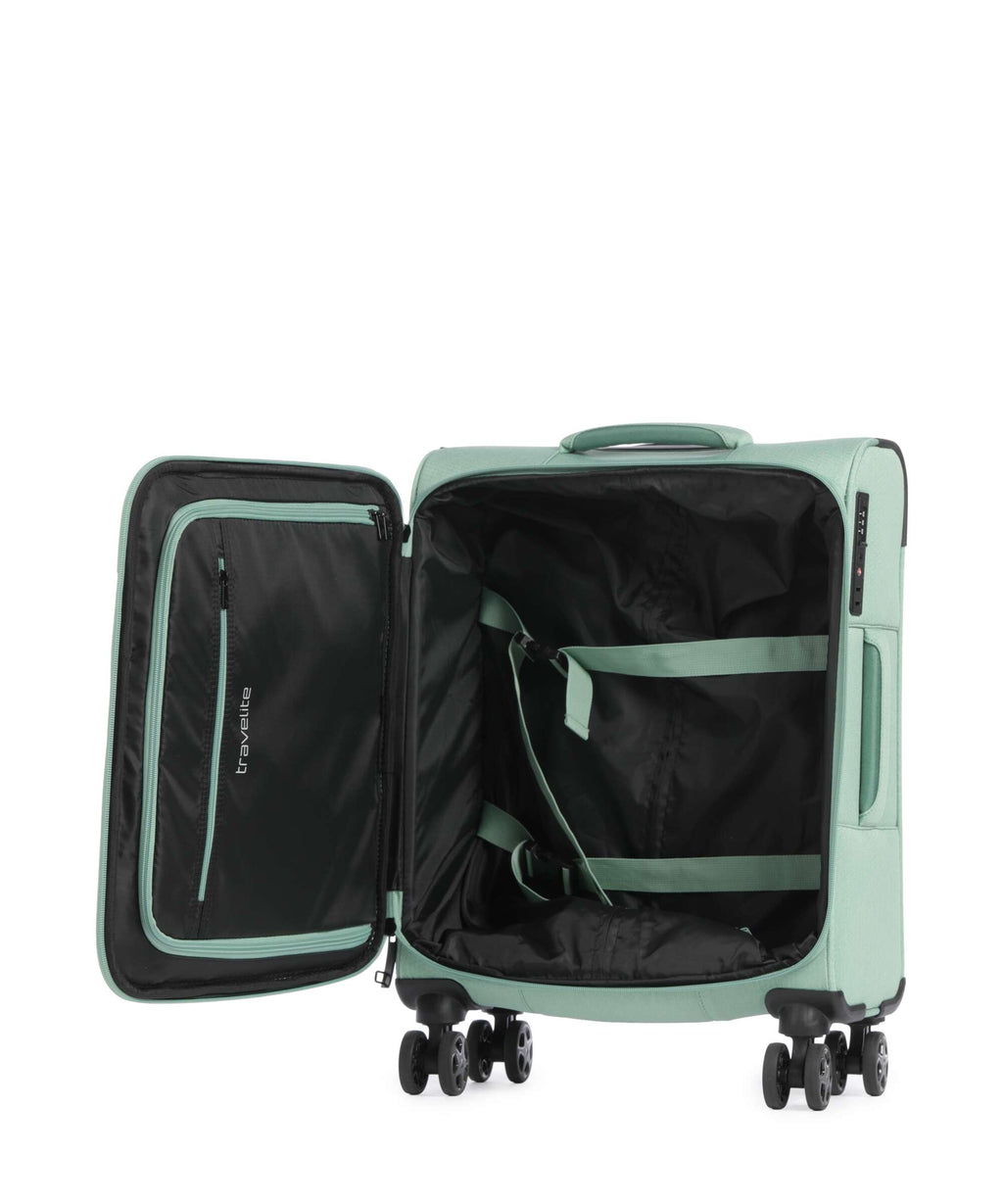 Travelite Kick Off Spinner (4 wheels) sage green