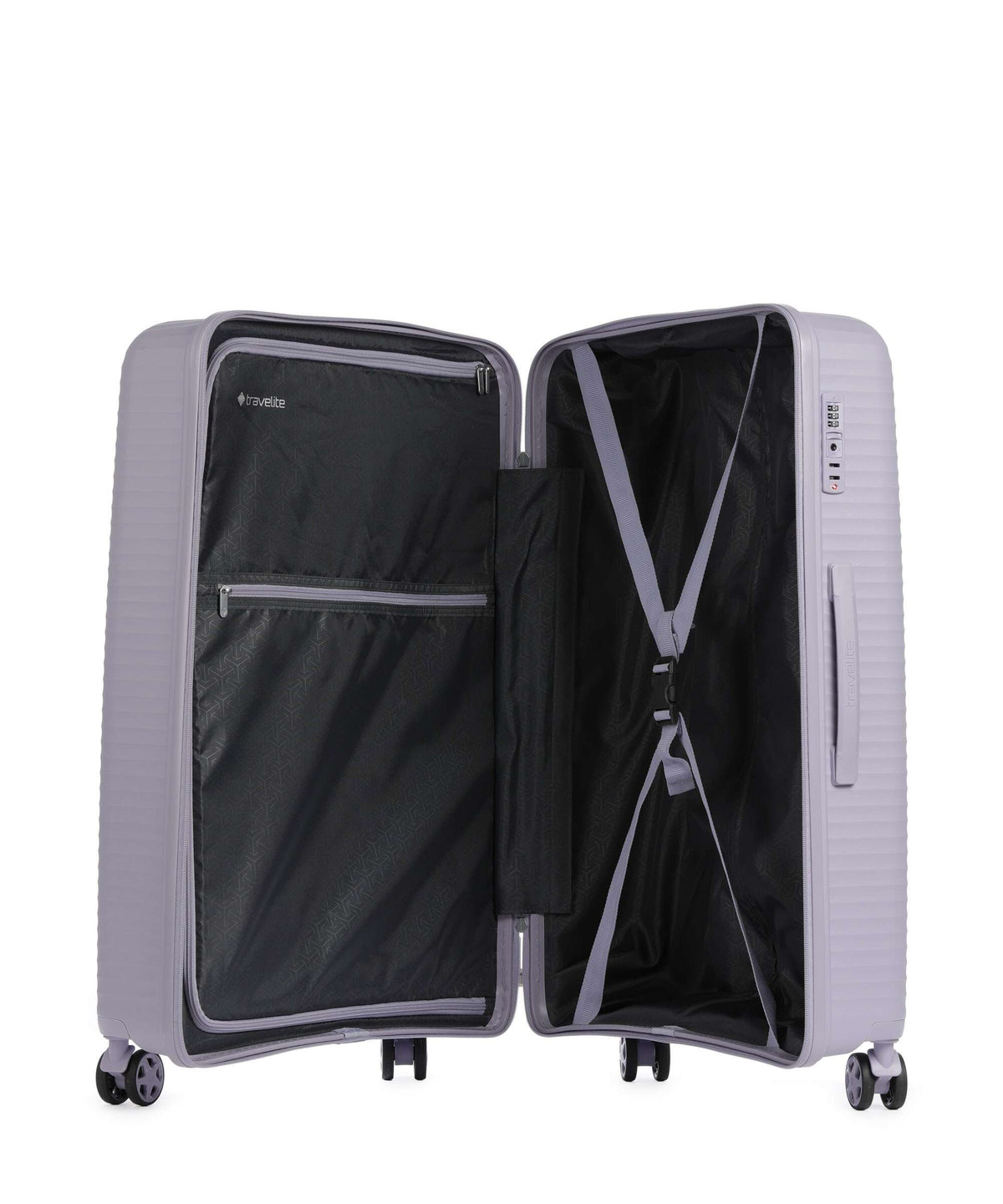 Travelite Air Stripe Spinner (4 wheels) lavender
