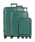 Travelite Air Base Suitcase set (4 wheels) smaragd