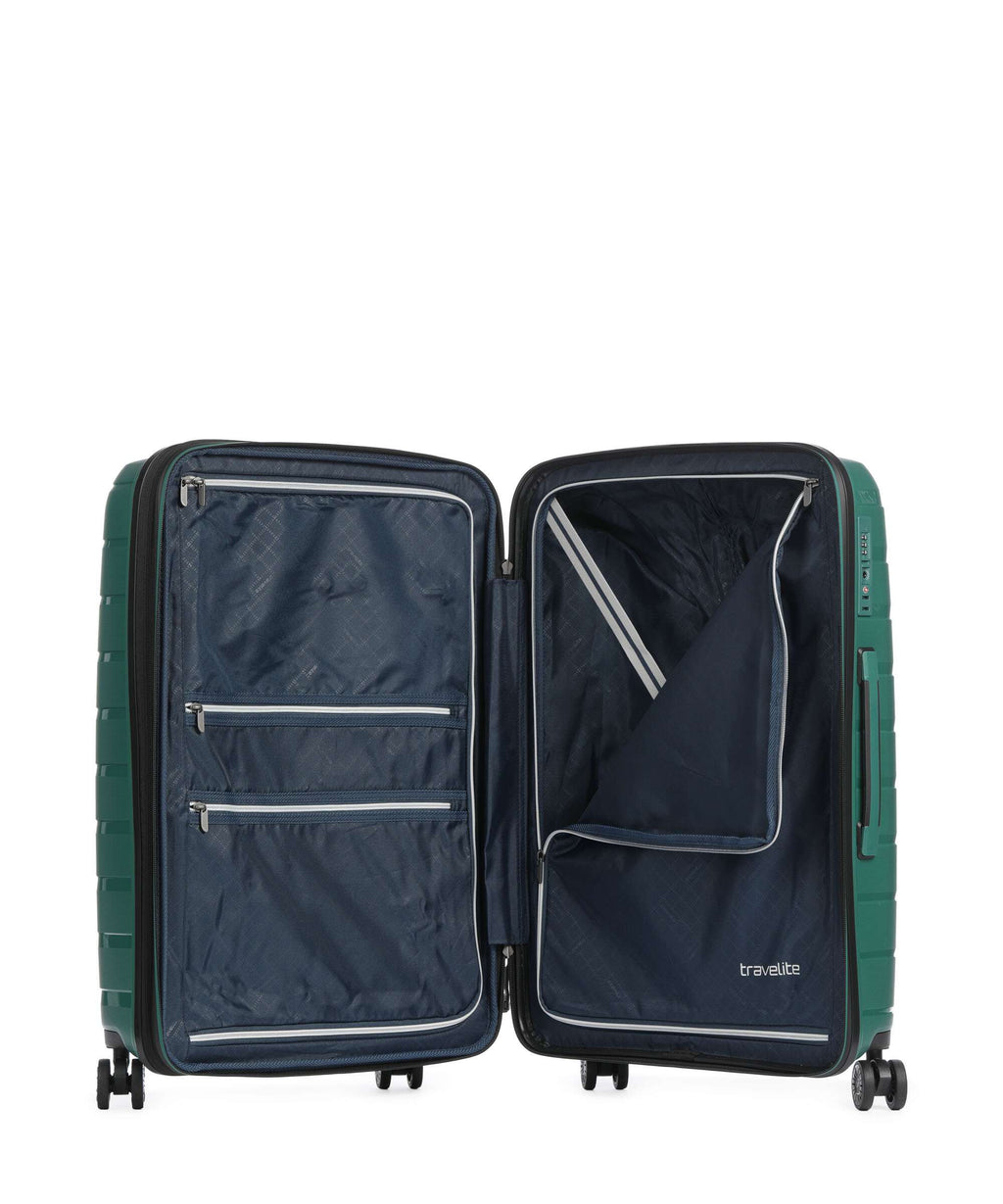 Travelite Air Base Suitcase set (4 wheels) smaragd