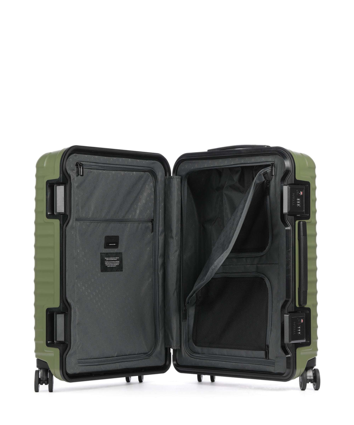 Titan Overseas Spinner (4 wheels) forest green