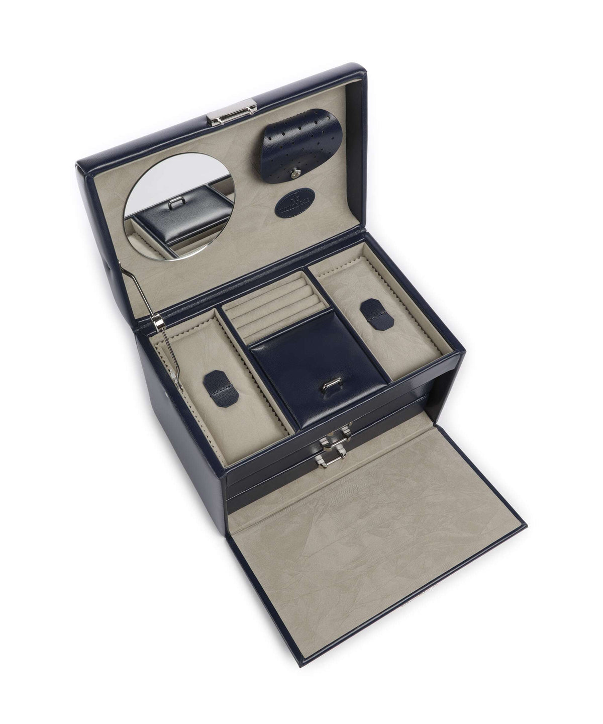 Windrose Merino Jewelry box dunkelblau