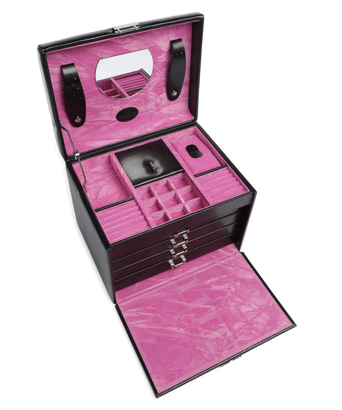 Windrose Merino Moda Jewelry box schwarz