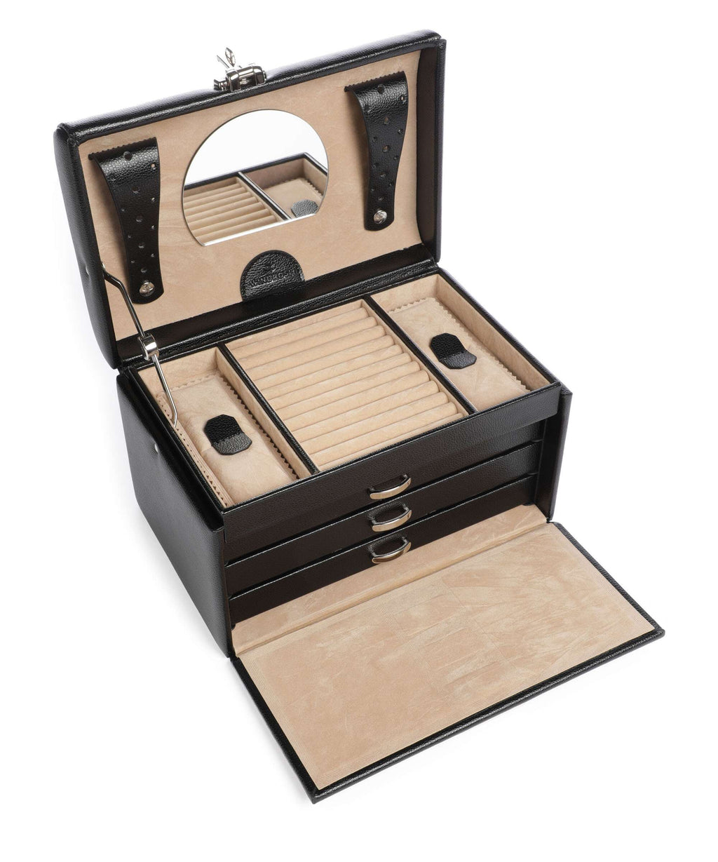 Windrose Beluga Jewelry box schwarz
