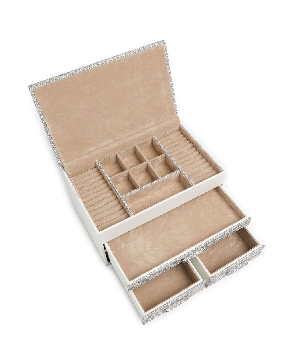Windrose Calma Jewelry box weiß