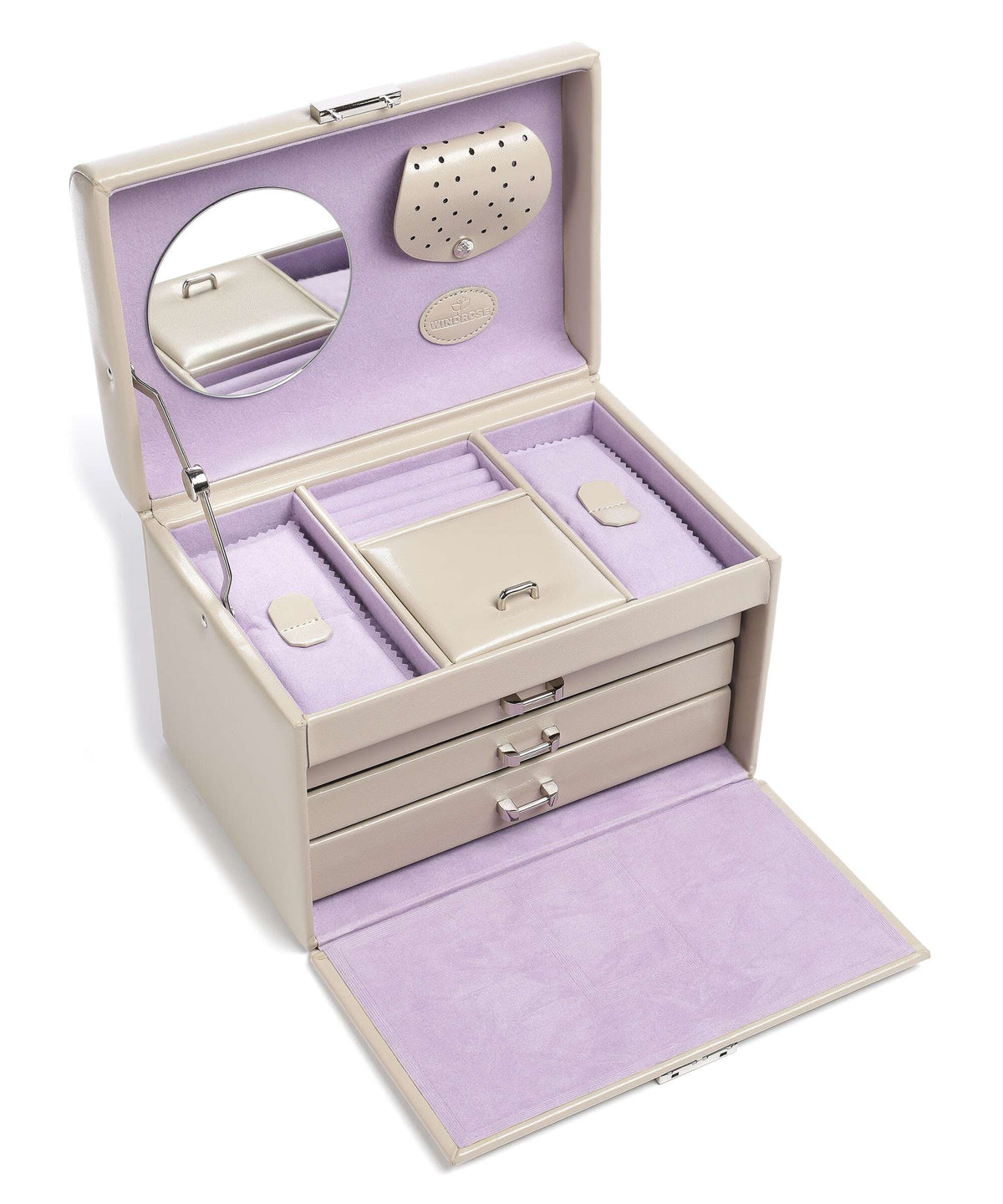 Windrose Merino Moda Jewelry box beige