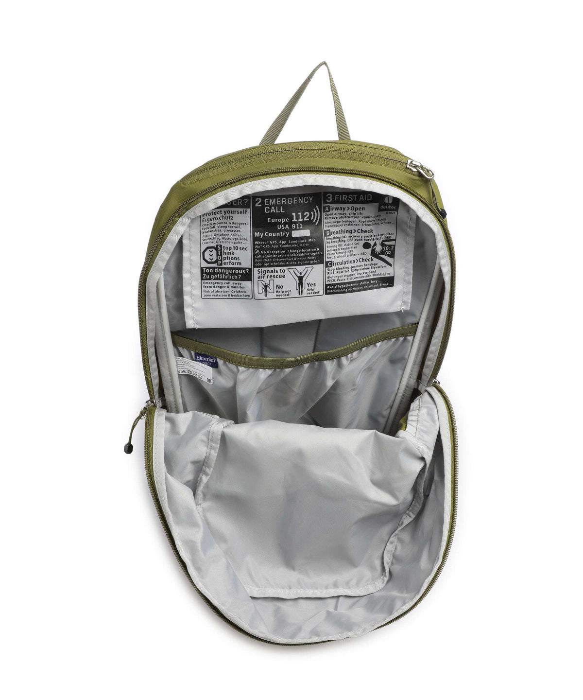 Deuter Speed Lite 17 Hiking backpack linden/cactus