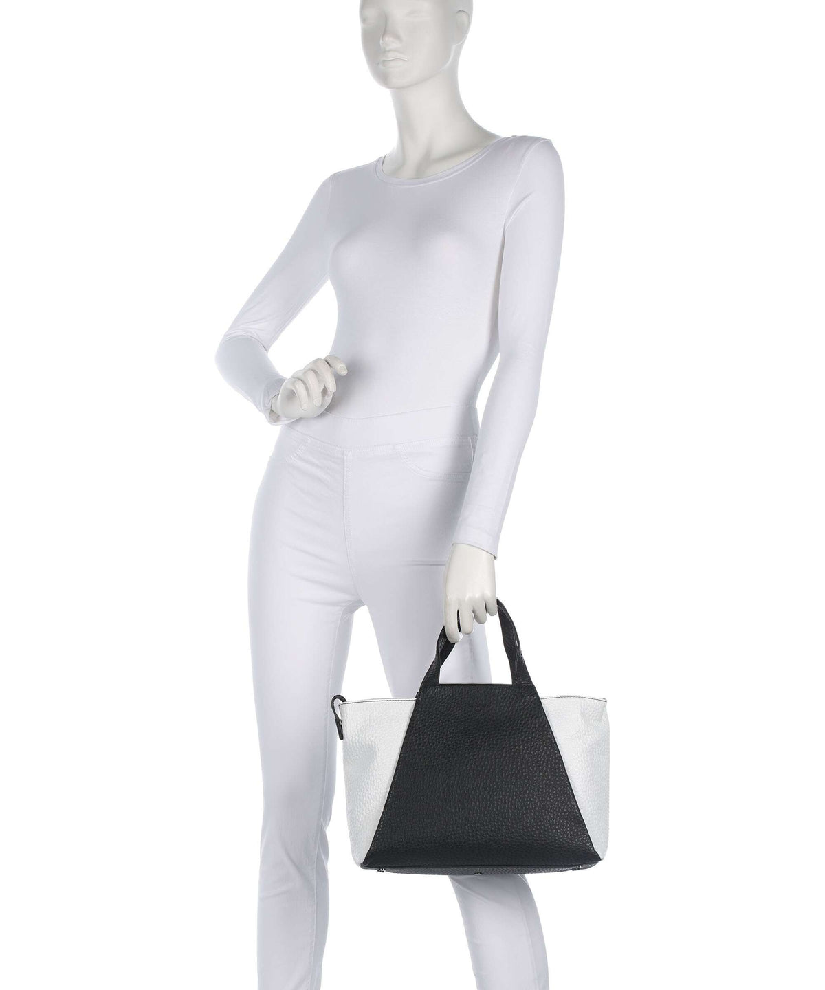 Voi Hirsch Verena Handbag schwarz/weiss