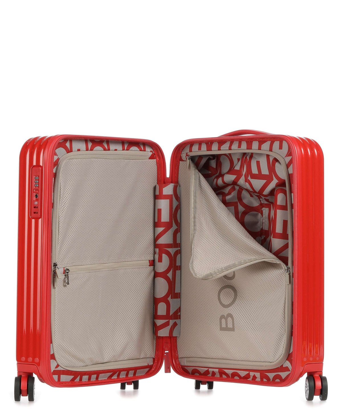 Bogner Piz C55 Spinner (4 wheels) red