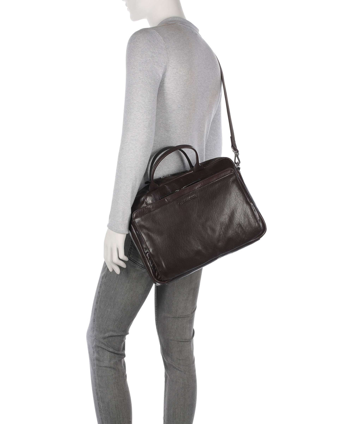 Strellson Kenley Charles Briefcase darkbrown