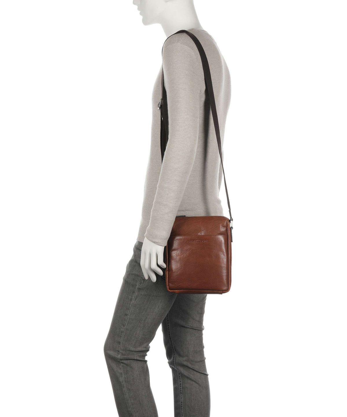 Strellson Kenley Olbin Crossbody bag cognac