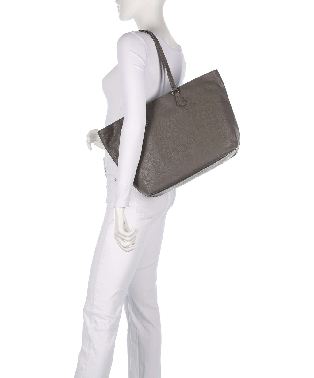 JOOP! Jeans Lettera 1.0 Lara Tote bag grey