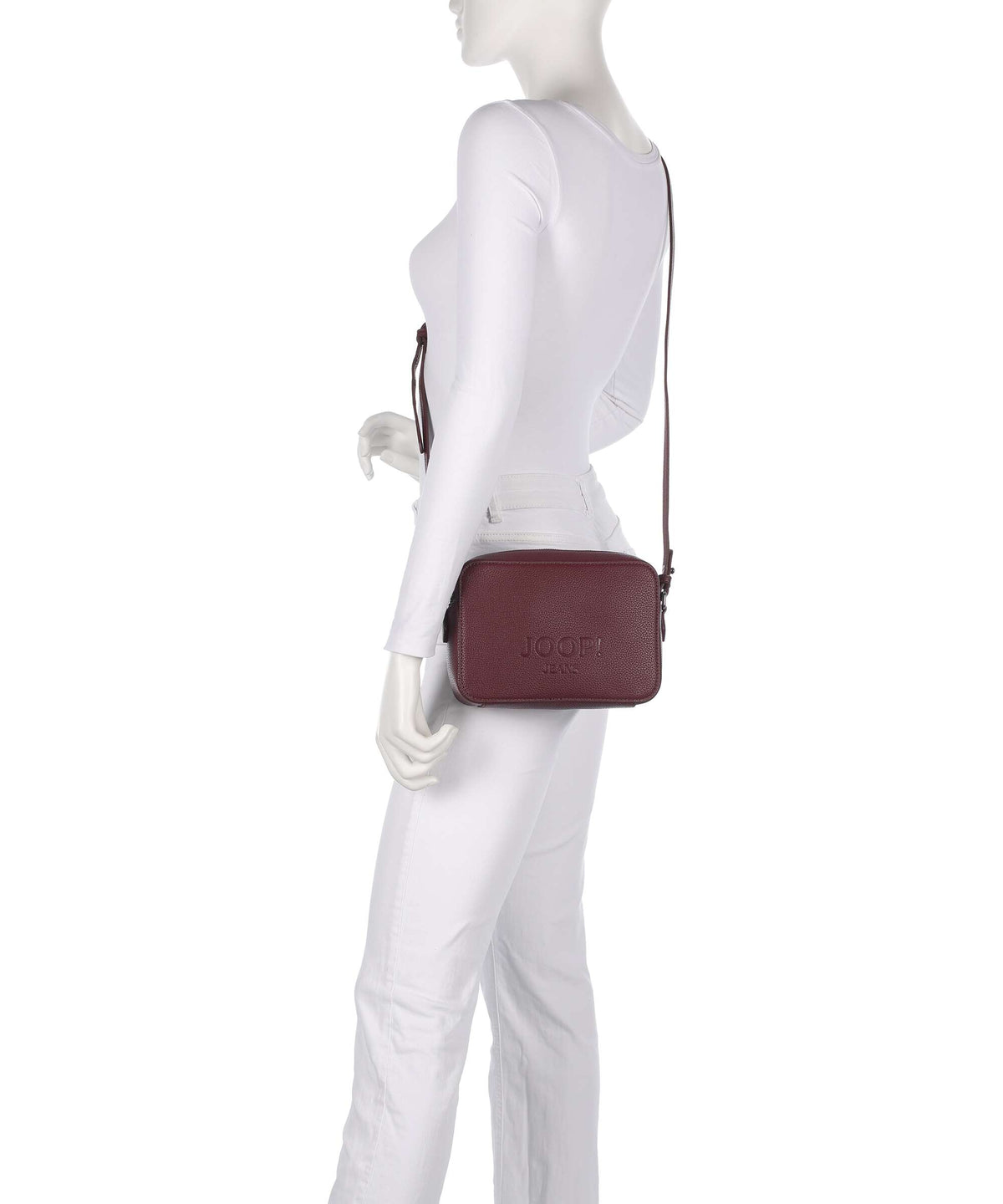 JOOP! Jeans Lettera 1.0 Cloe Crossbody bag burgundy