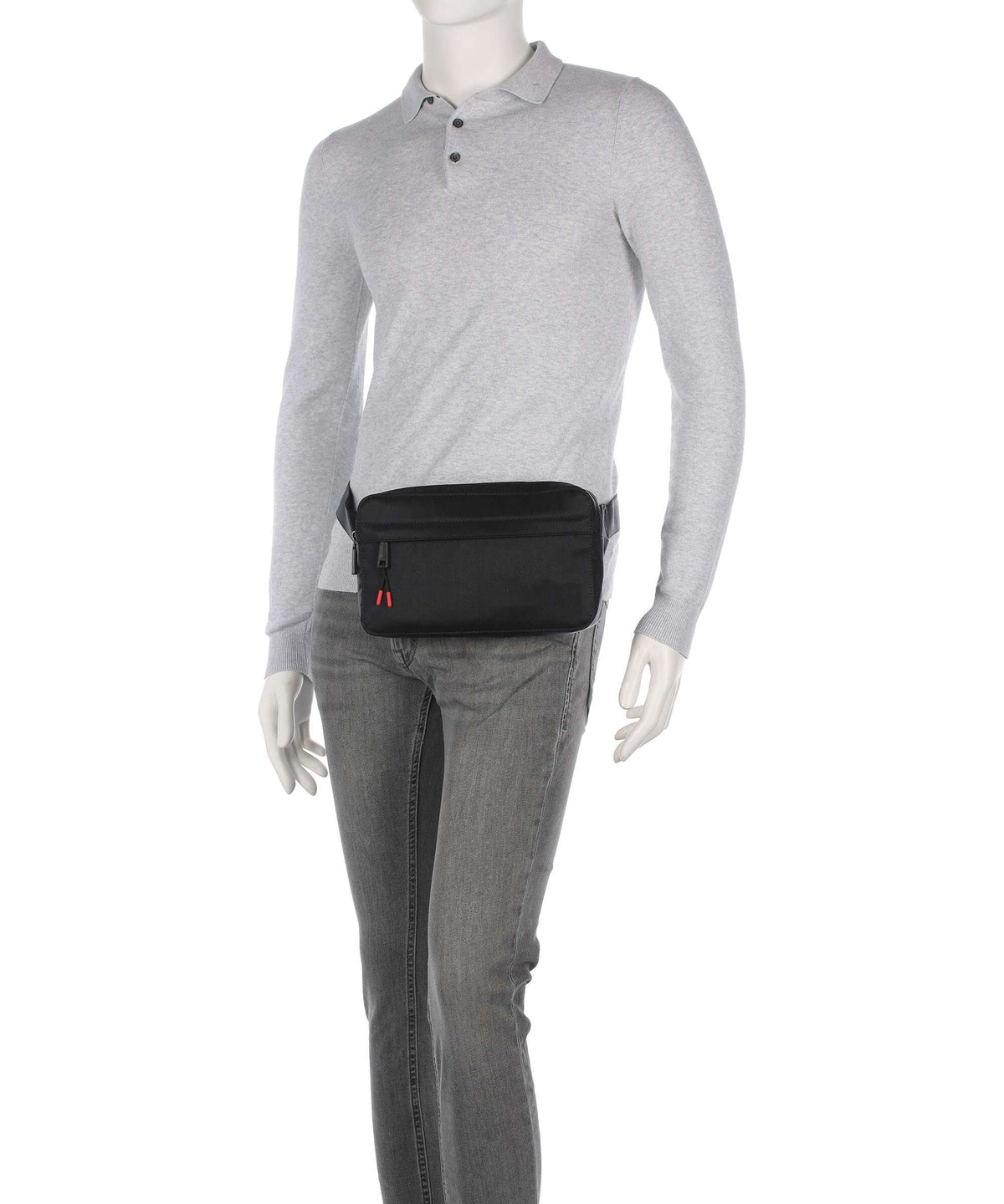 JOOP! Jeans Martano Tessuto Lino Belt bag black