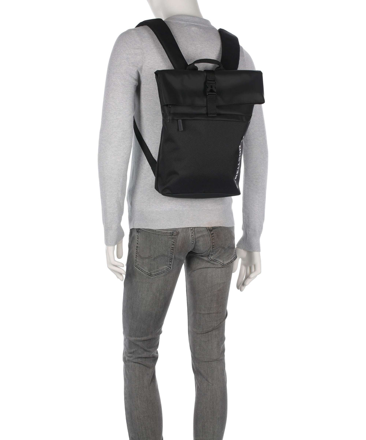 Strellson Alperton Rolltop backpack black