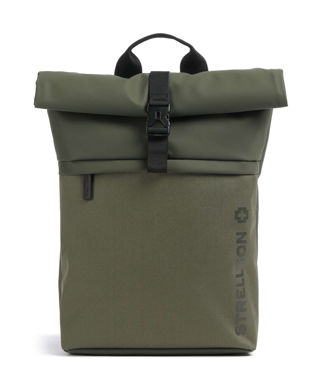 Strellson Alperton Rolltop backpack olive night