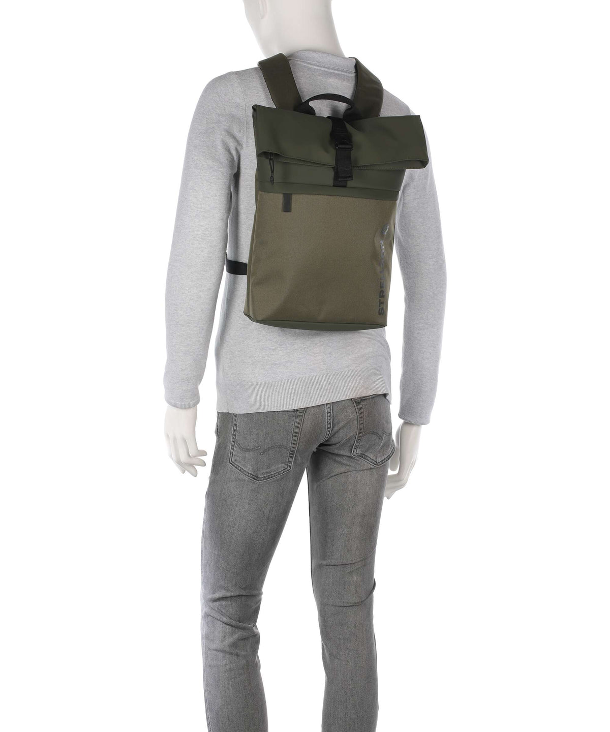 Strellson Alperton Rolltop backpack olive night