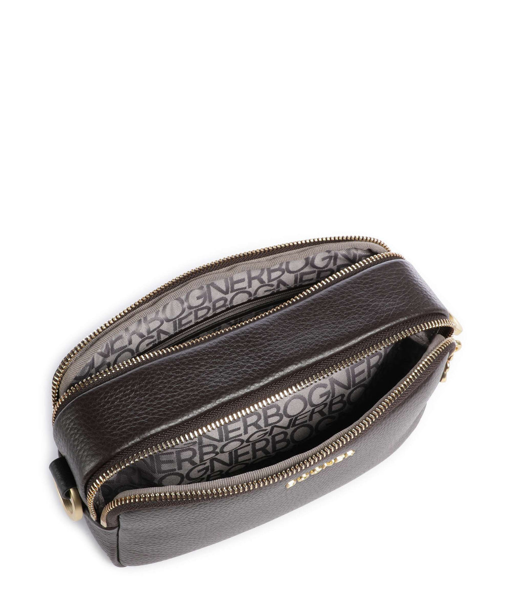 Bogner Wallis Avy Crossbody bag seal brown