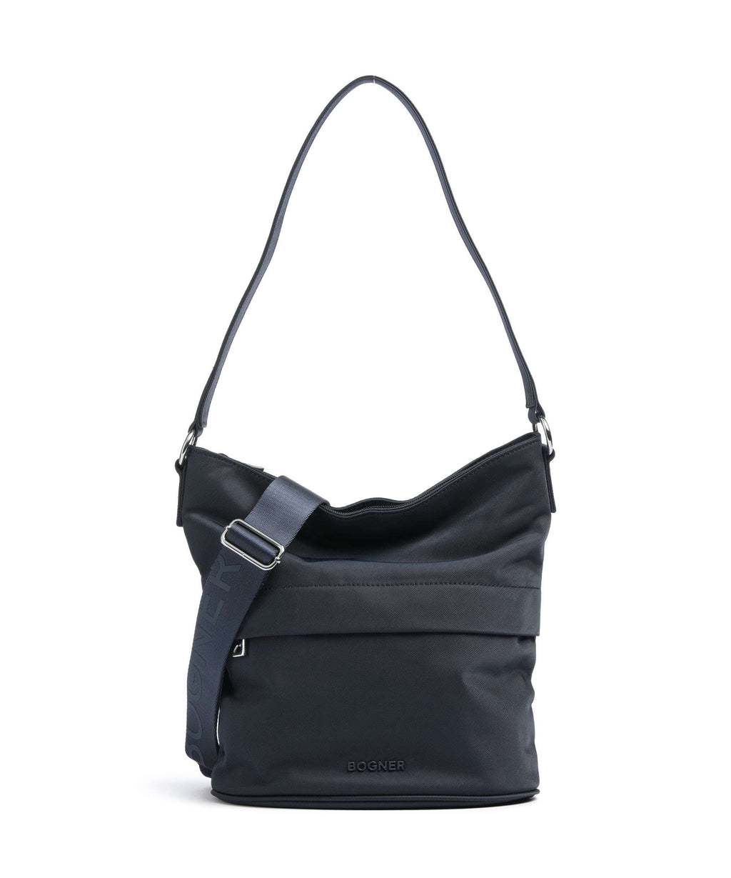 Bogner Maxon Heather Hobo bag dark navy