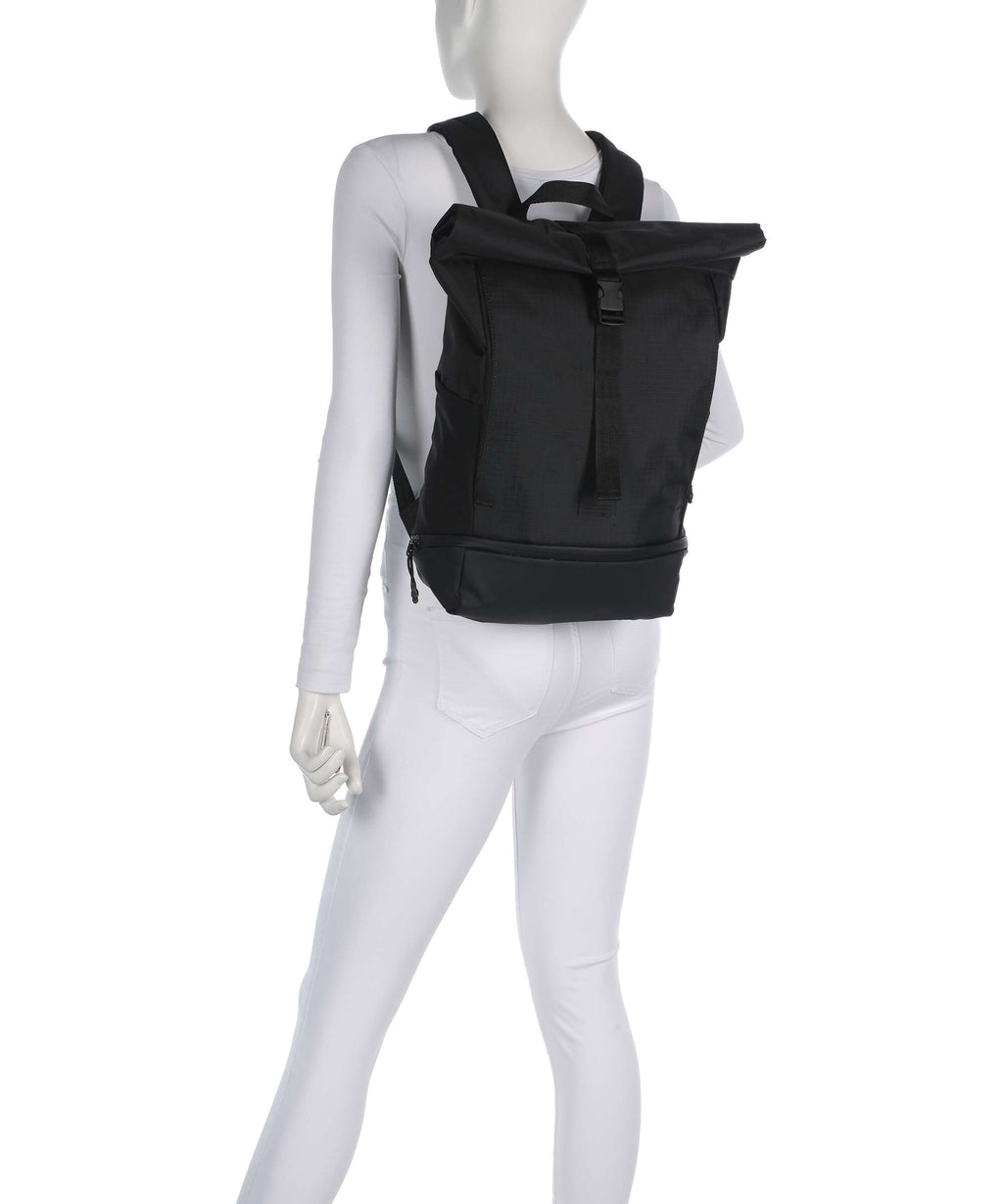 Strellson New Ham Eddie Rolltop backpack black