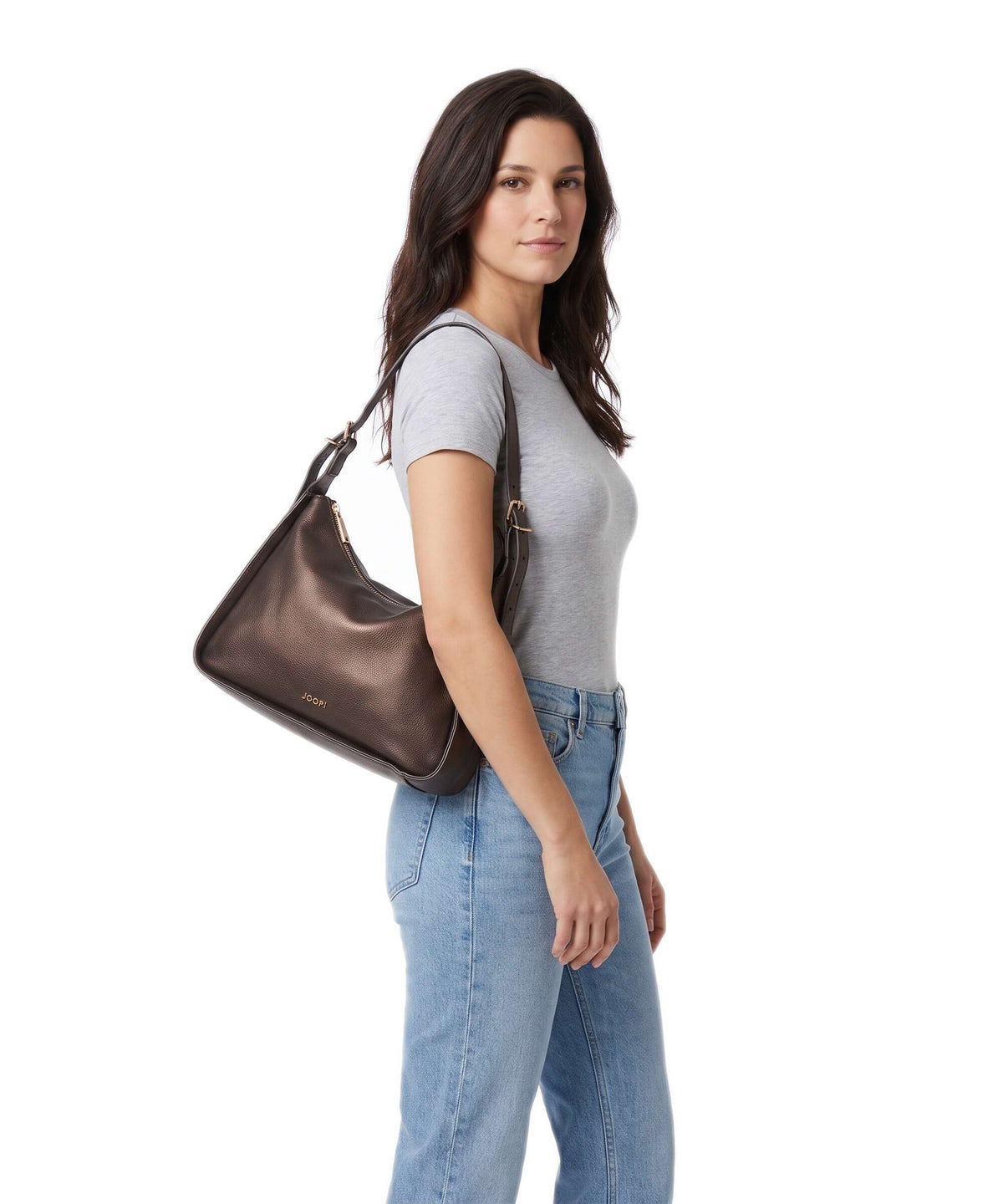 JOOP! Lipari Metallo Liah Shoulder bag bronce