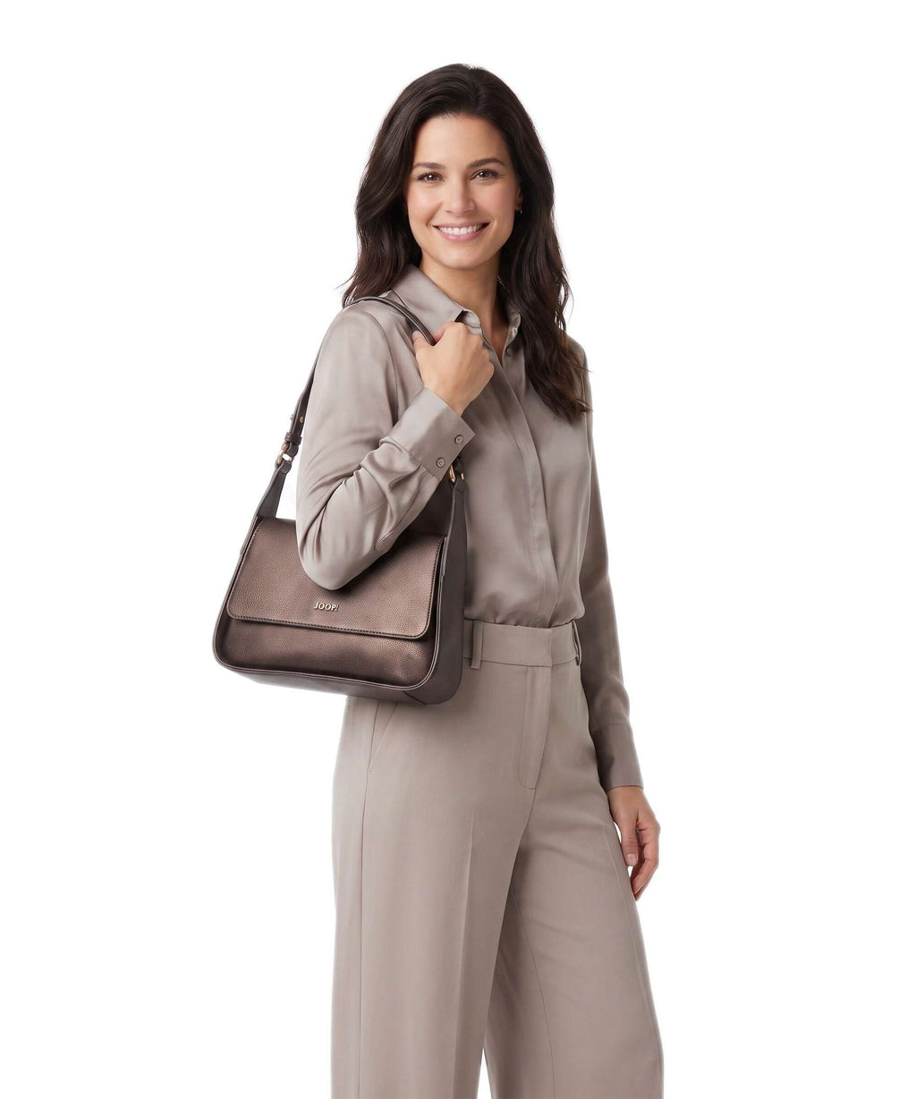 JOOP! Lipari Metallo Liah Crossbody bag bronce