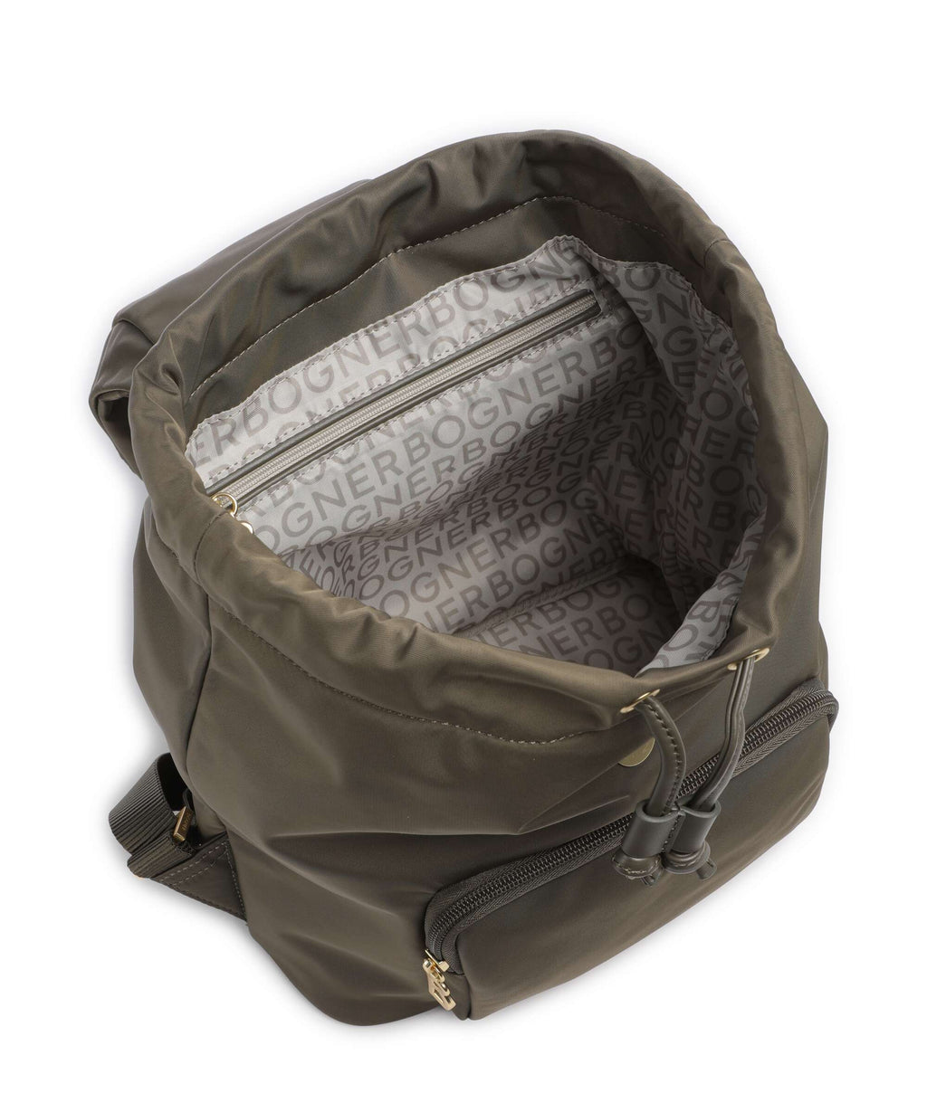 Bogner Klosters Neve Feline Backpack dark olive