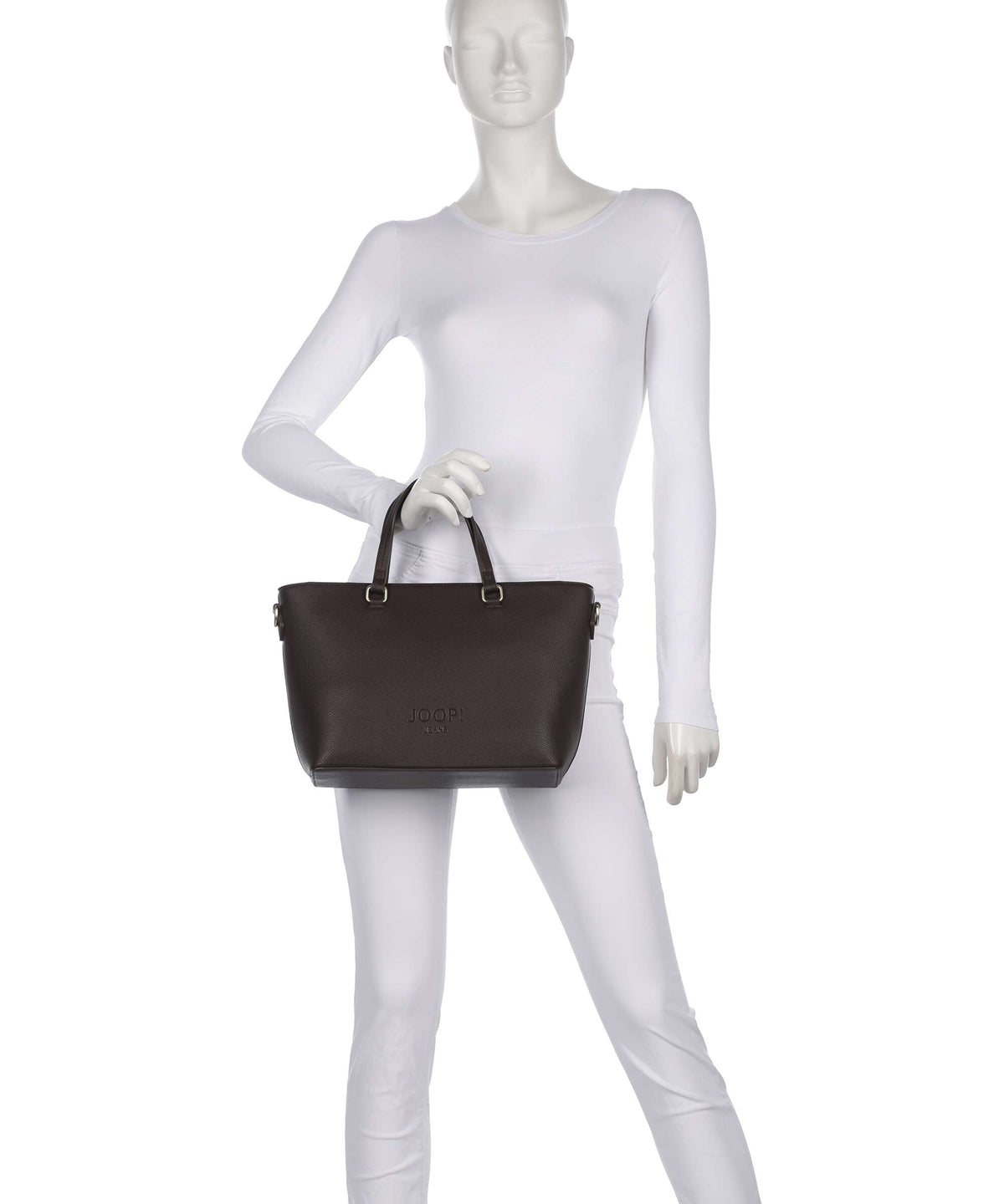 JOOP! Jeans Cuore Lettera Ketty Handbag darkbrown