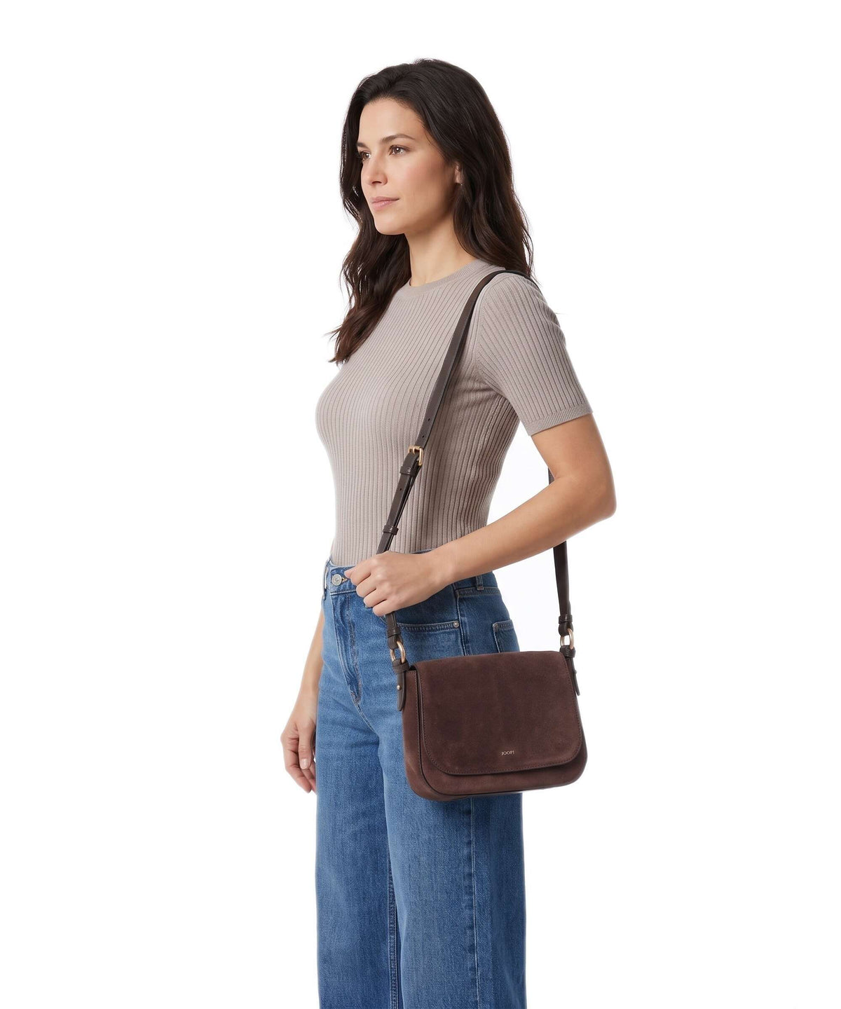 JOOP! Sofista Dolce Esmera Crossbody bag darkbrown